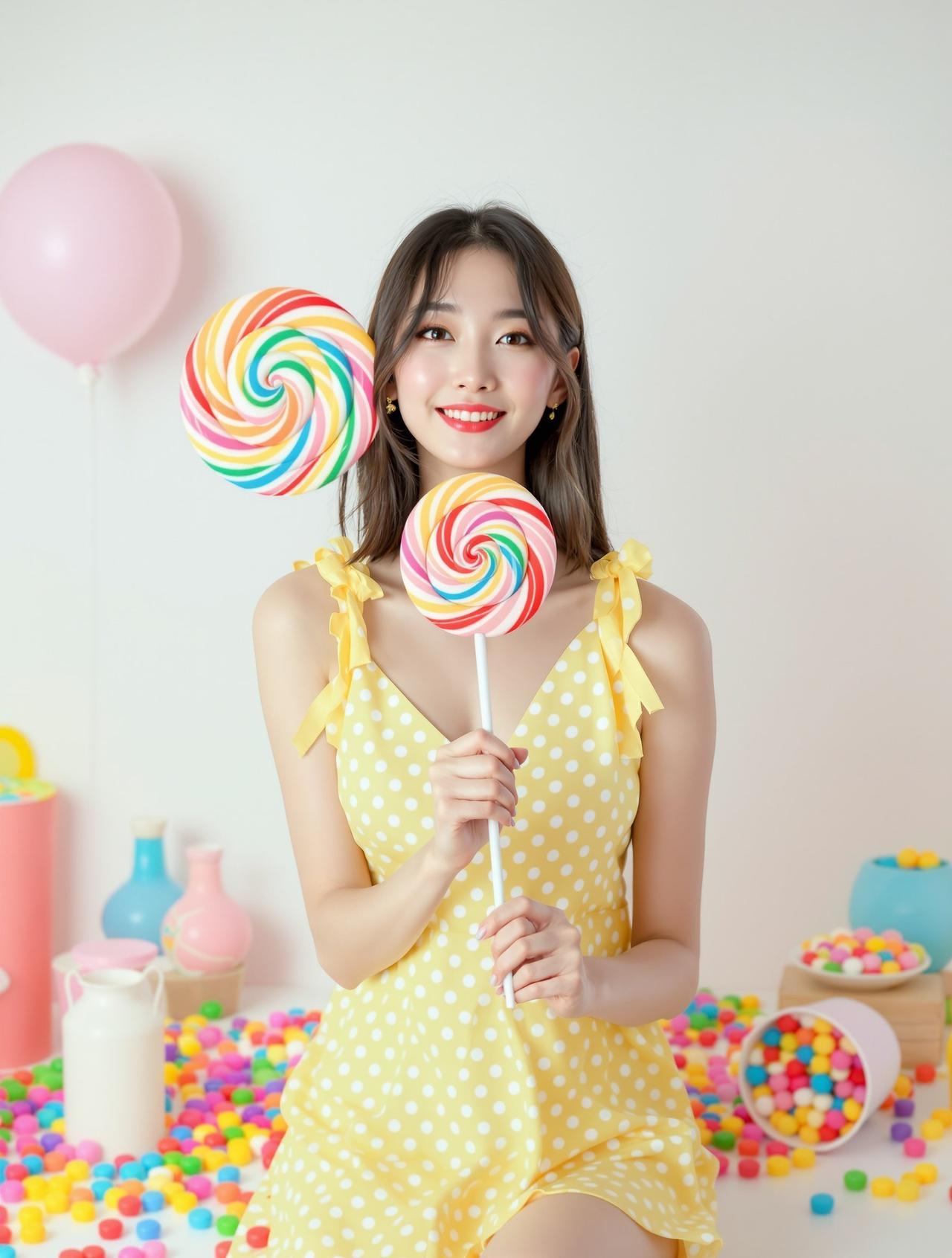 棒棒糖少女 - Candy糖果画报风格写真作品