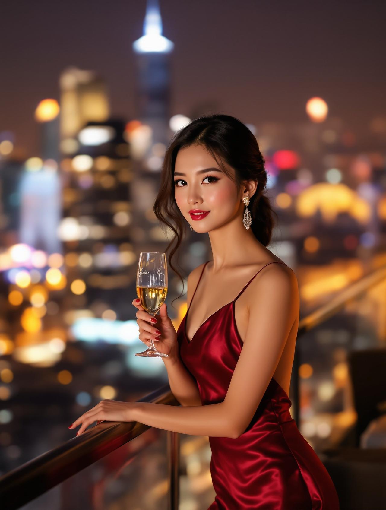 夜色撩人 - 性感御姐风格写真作品
